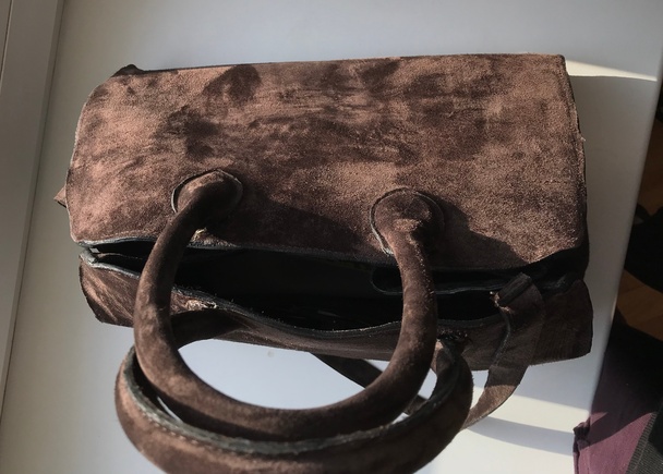 Сумка Кайден из замши КРС