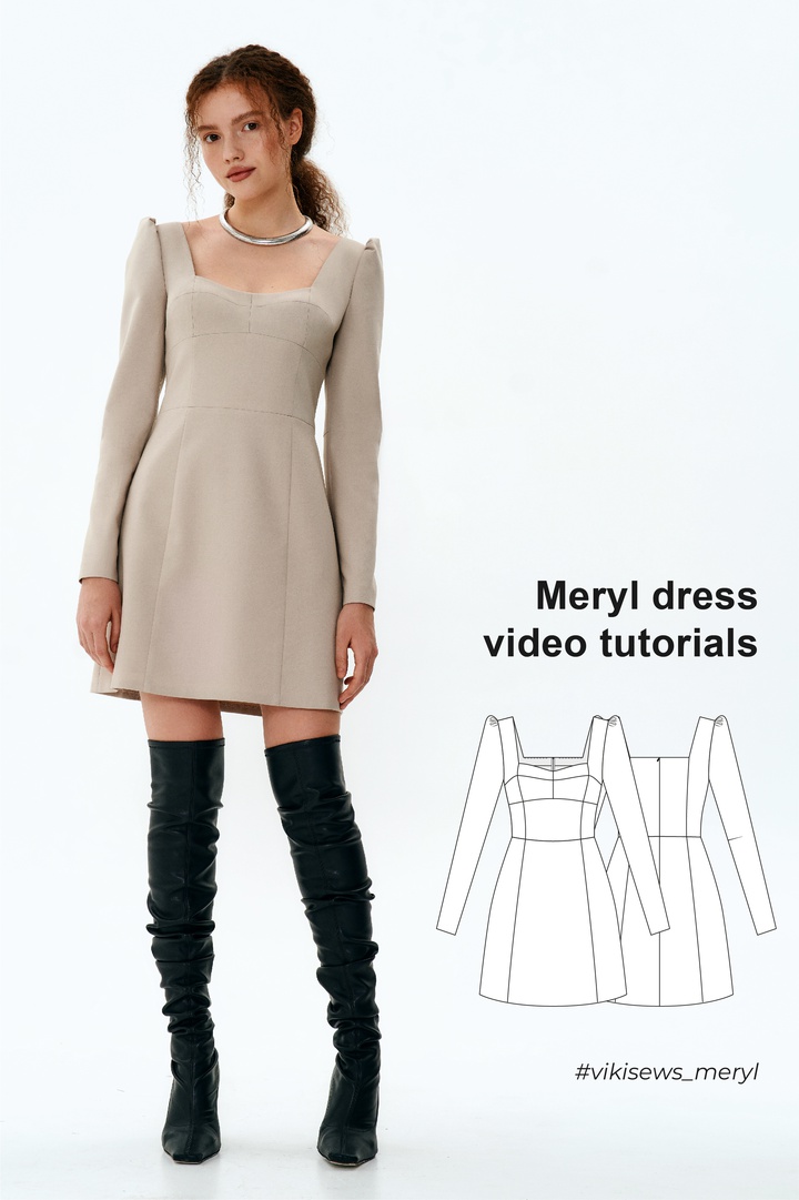 Meryl dress video tutorials