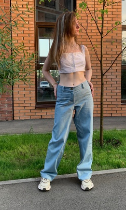 Очень стильные джинсы