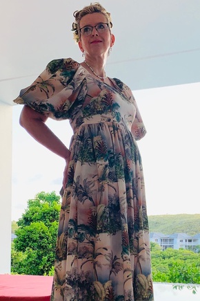 Great Pattern, works well as a maxi too