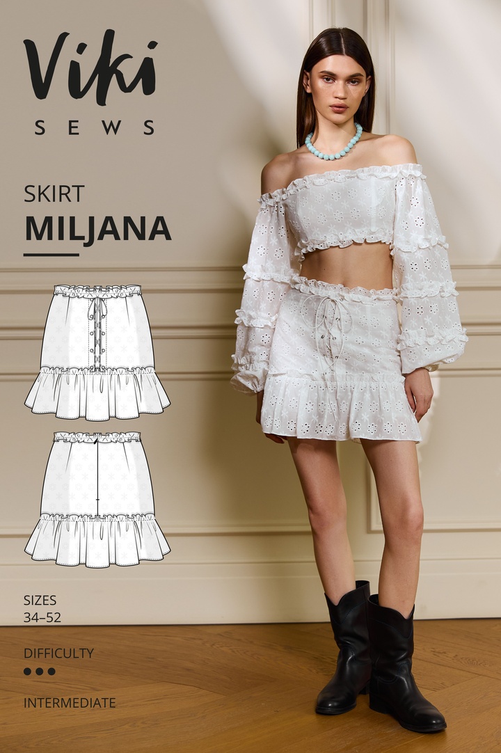 Miljana skirt