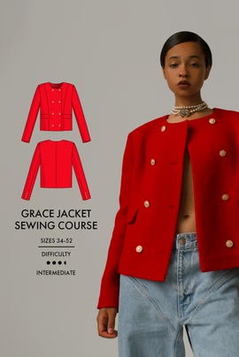 
                             
                                Grace jacket sewing course
                             
                        