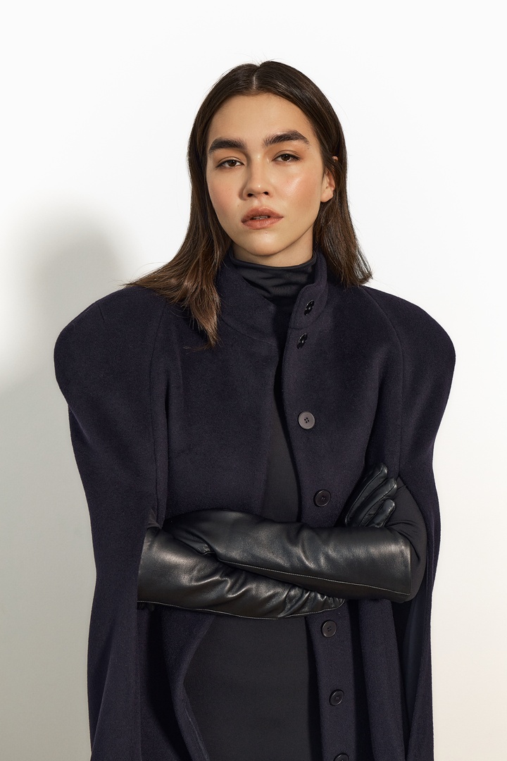 Clementine cape coat