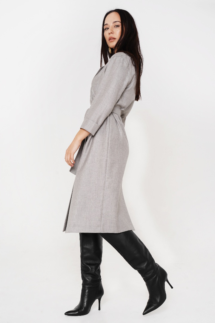 МК по пошиву платья с двубортной застежкой Ибби