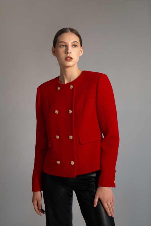 Мини-курс по пошиву твидового жакета Грейс