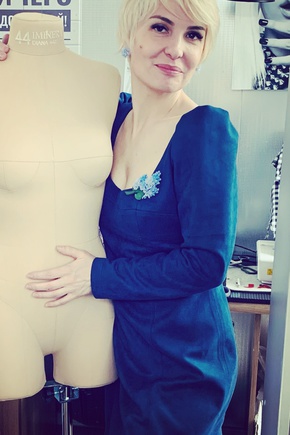 Эффектное платье