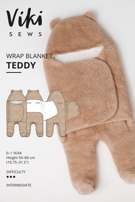 
                             
                                Teddy wrap blanket
                             
                        