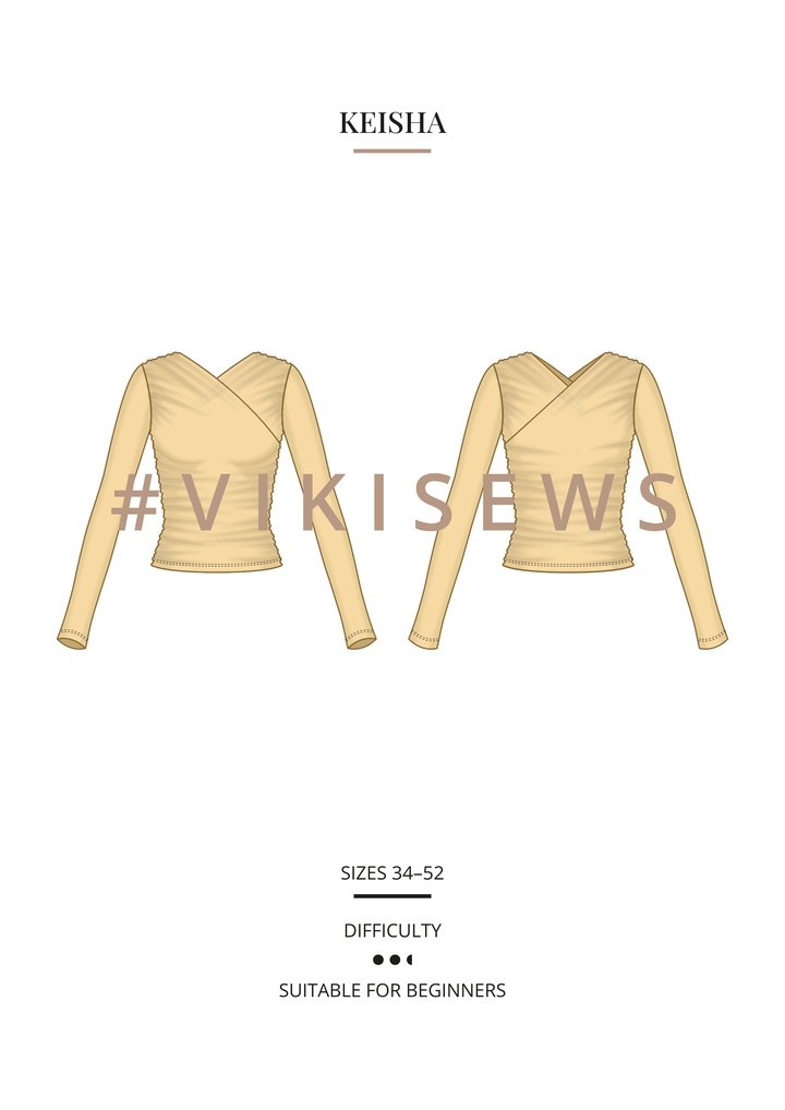 Keisha long sleeve top