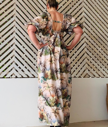 Great Pattern, works well as a maxi too