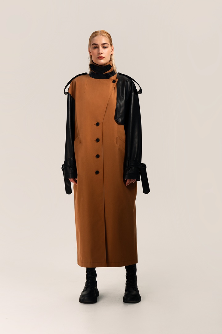 Peyton trench coat