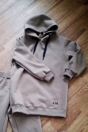 Худи из футера с начесом