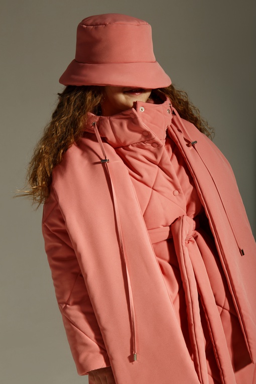 Лила панама на утеплителе