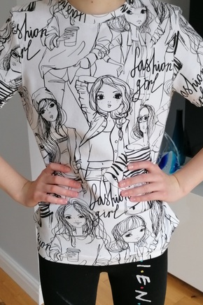 пошив футболки без оверлока и распошивалки