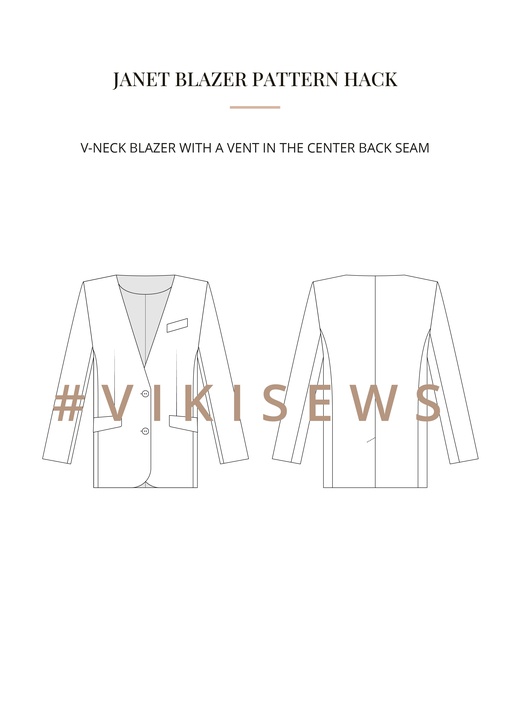 Janet blazer pattern hacking guide