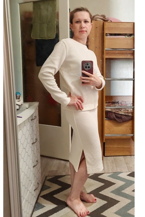 По этой выкройке буду шить еще