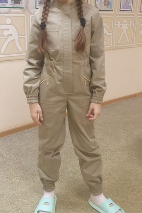 Ребенок доволен)