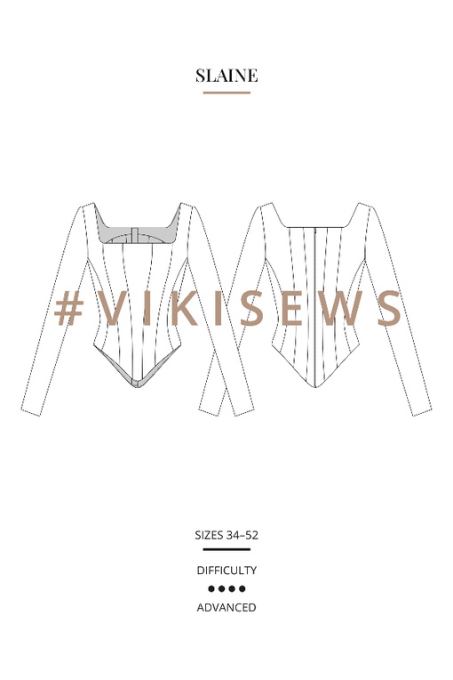 Slaine bustier top sewing course