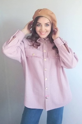 Рубашка в стиле шанель