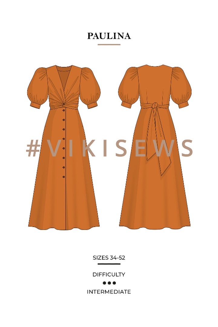 Paulina dress sewing course