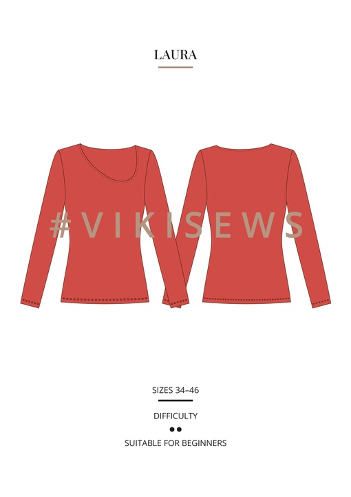 Laura long sleeve top