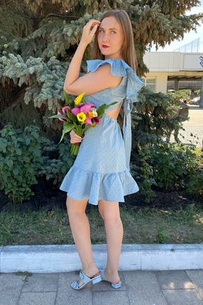 Женственное платье, не оставит никого равнодушным😍