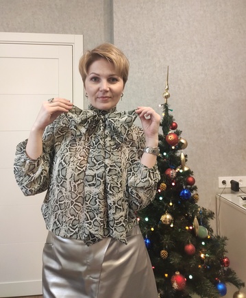 Нарядная блуза