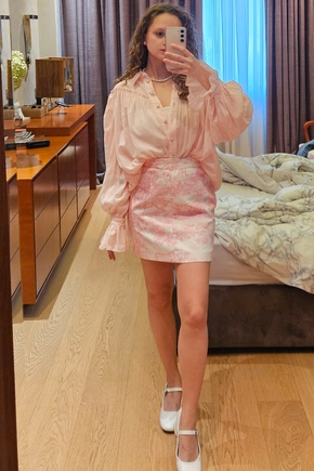 Потрясающая нежная блуза