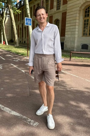 Шорты по выкройке брюк