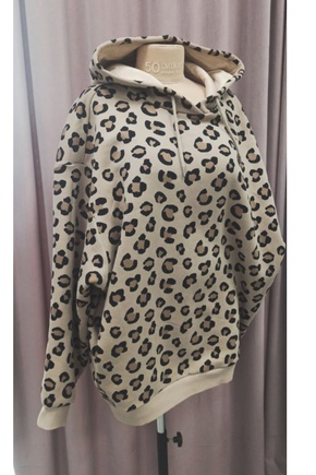 Мое большое леопардовое худи