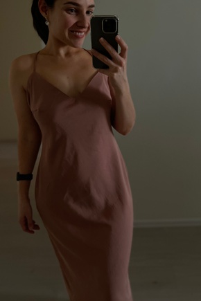 Платье из тенселя