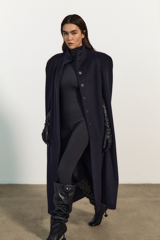 Clementine cape coat