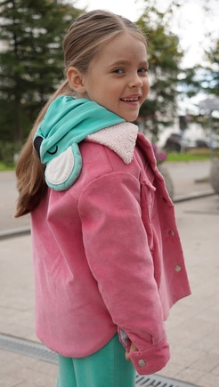 Отличная выкройка, сшила куртку дочери