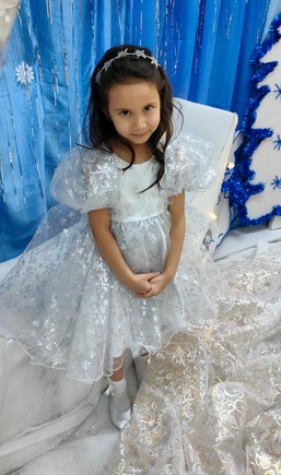 Получилось прекрасное платье снежинки❄️