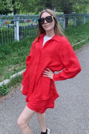 Блузка удалась