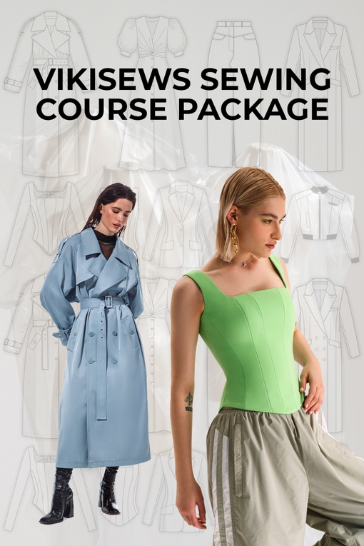 2. Vikisews sewing course package