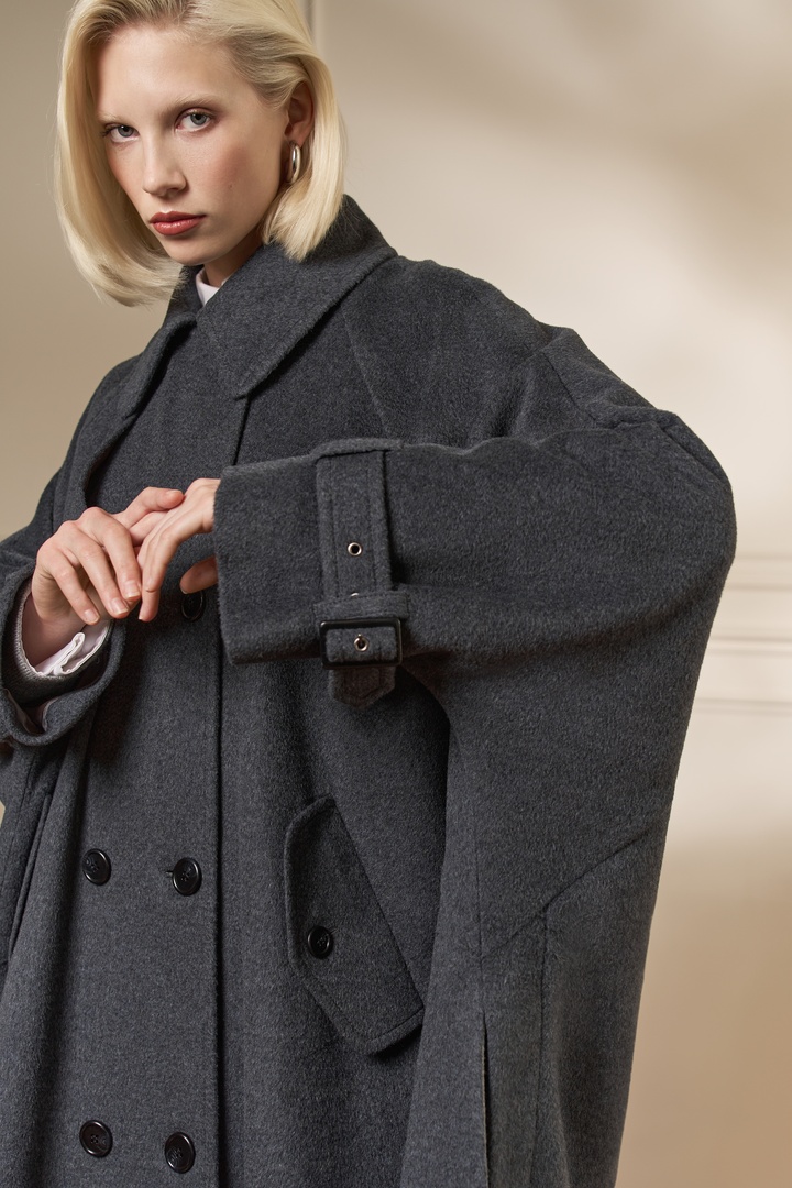 Armande cape coat