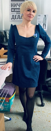 Эффектное платье