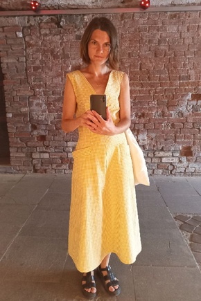 Красивое платье для летних вечеров!