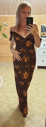 Романтичное платье из бабушкиной ткани