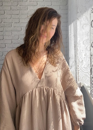 Пшеничное из муслина