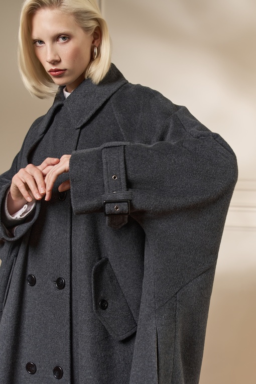 Armande cape coat