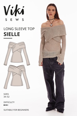 
                             
                                Sielle long sleeve top
                             
                        