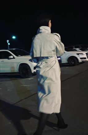 Роскошный любимый тренч