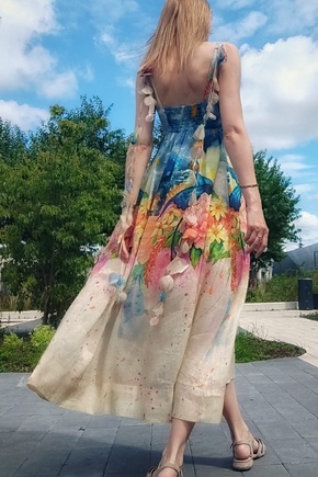 Красивый удобный сарафан