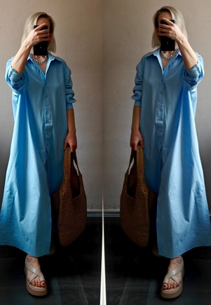 Из рубашки в платье