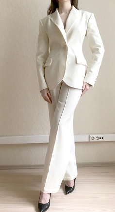 Костюм: Жакет Беллеан+брюки Жаклин
