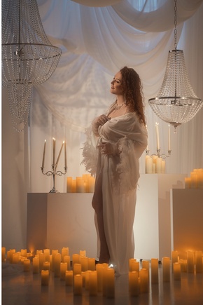 Будуарный халат