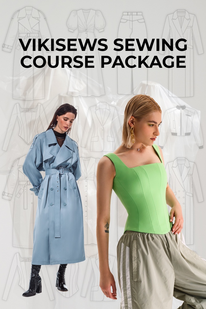 2. Vikisews sewing course package
