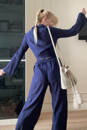 Легкие и удобные летние брюки.