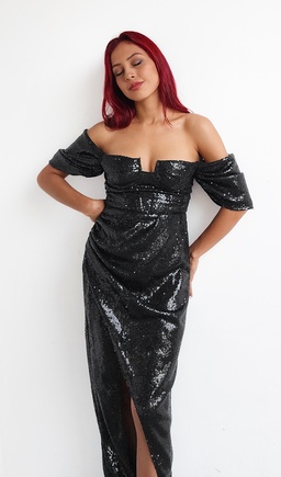My black Athena dress